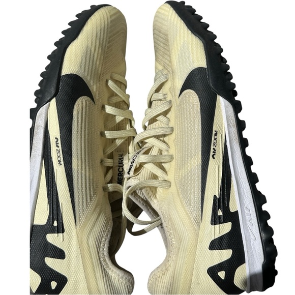 Nike Air Zoom Mercurial DJ5605-700 Lemonade Black Turf Soccer Shoes Size 5.5. - Picture 2 of 10